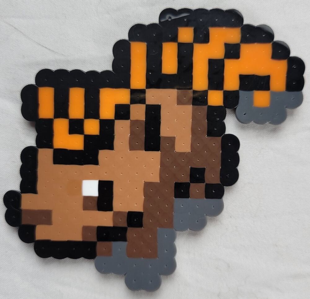 Vulpix Menu Icon Pokemon Perler Bead Pixel Art